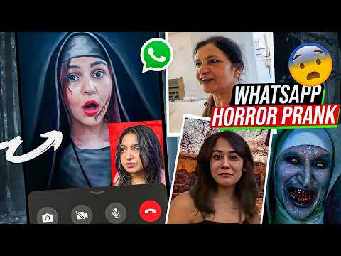 Scary Whatsapp Horror Call Prank on Youtubers 😱