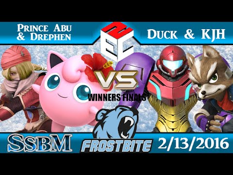 Frostbite SSBM Doubles - Duck & KJH vs. Drephen & Prince Abu - WF