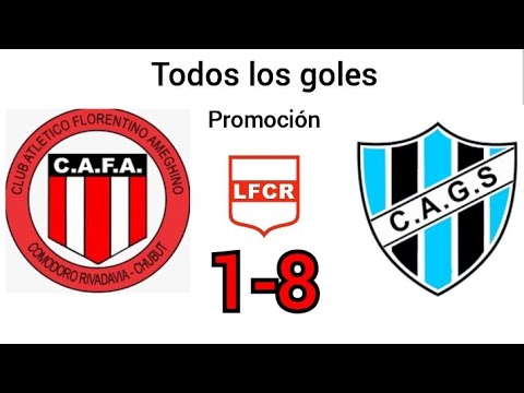 Todos los goles| Florentino Ameghino 1-8 General Saavedra | Liga de Comodoro Rivadavia | Promoción