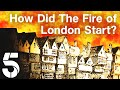 How Did The Great Fire Of London Start The Great Fire London Burns Channel 5 History