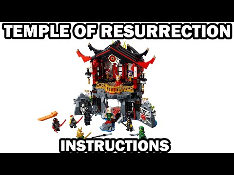 LEGO INSTRUCTIONS - TEMPLE OF RESURRECTION - NINJAGO - LEGO 70643