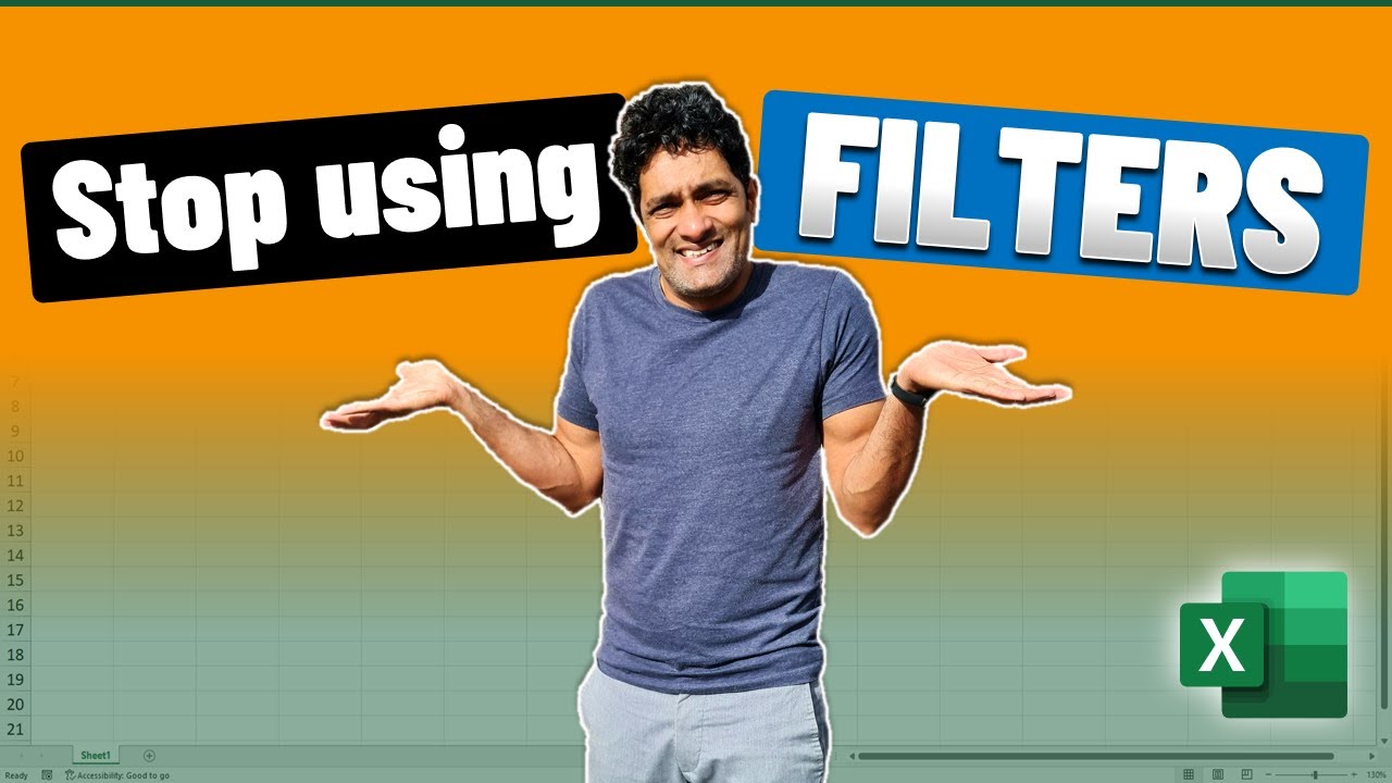 I don’t use filters in Excel anymore. I use this other function instead 😎