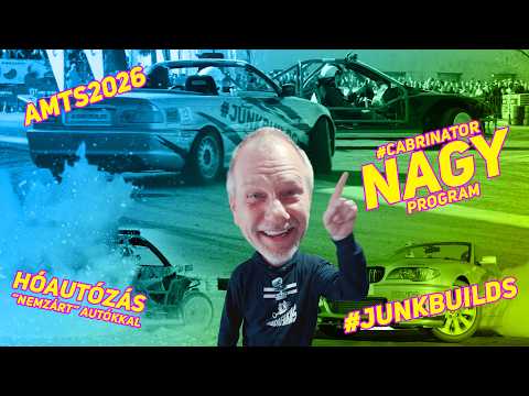 NAGY Program | Hóautózás | #amts | Szívó M54B30? | #junkbuilds | #cabrinator