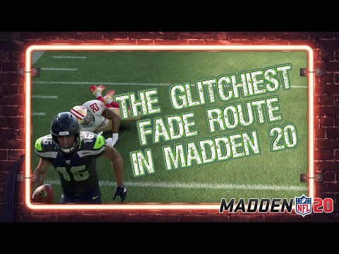 The Glitchiest Fade Route in Madden 20