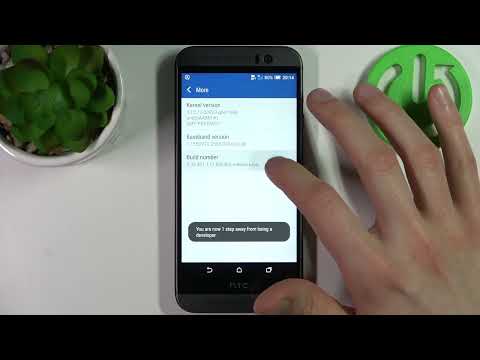 How to Active Developer Options on HTC One M9E | Activation of developer options on HTC One M9E