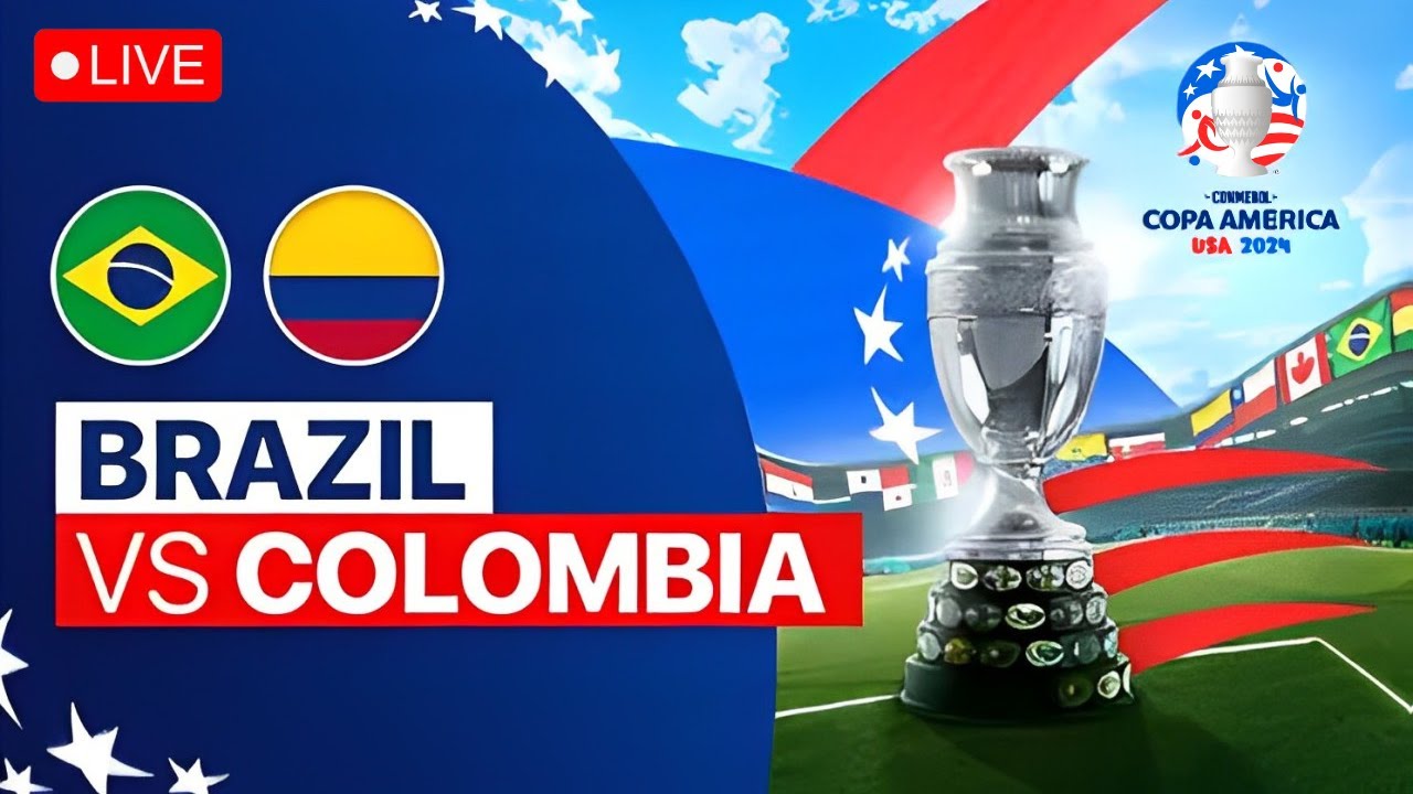 🔴 LIVE - BRAZIL VS COLOMBIA | COPA AMERICA 2024 Live Scores