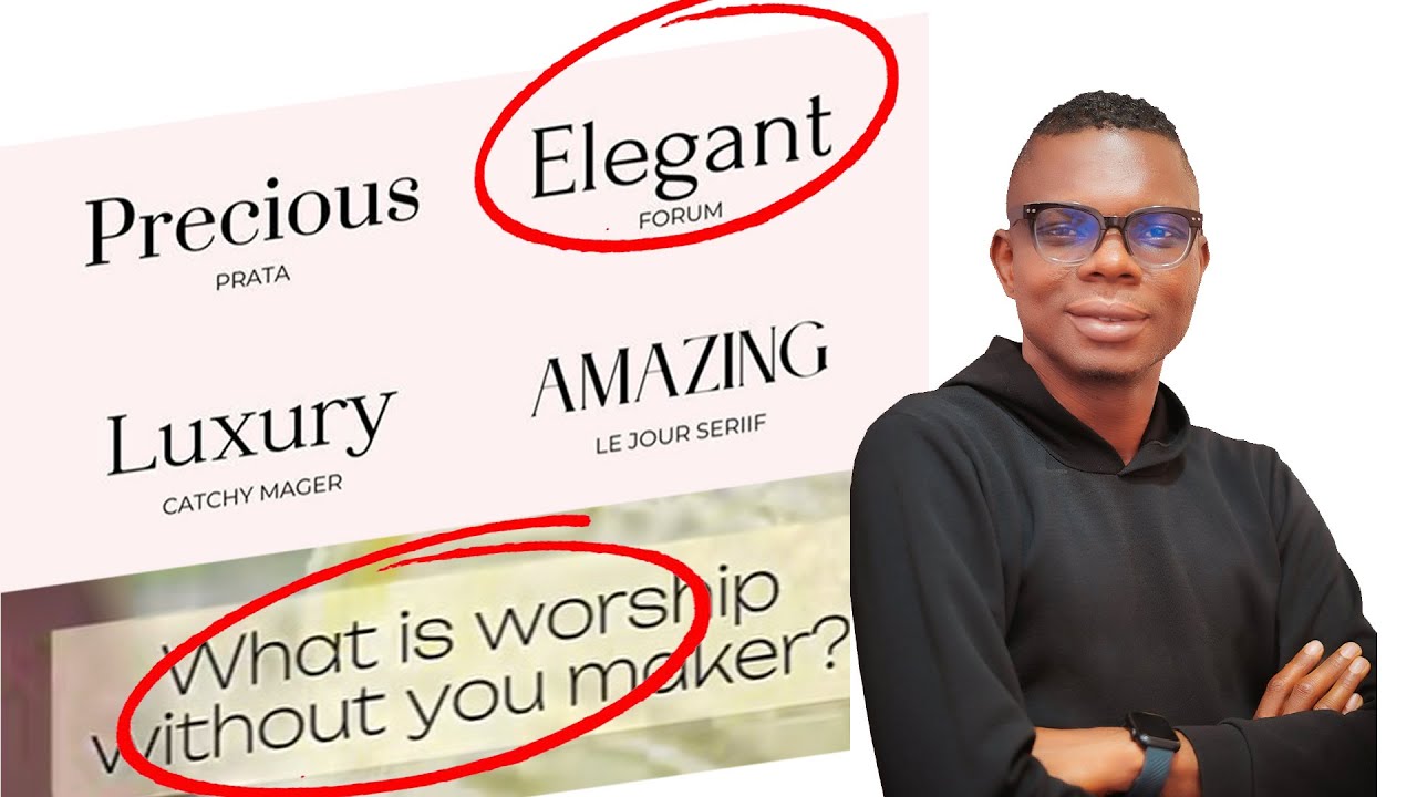 How to Identify & Copy ANY Font from Any Design Instantly (100% Free Method)