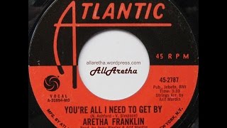 Aretha Franklin - You're All I Need To Get By / Pullin' - 7″ - 1971