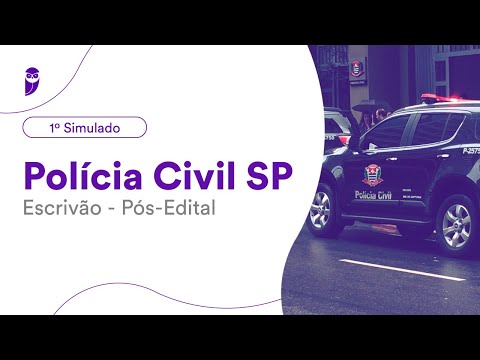 1º Simulado Polícia Civil SP – Escrivão – Banca: VUNESP - Pós-Edital - Correção