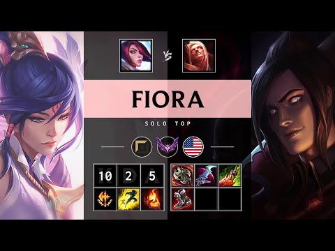 Fiora Top vs Vladimir: Unstoppable - NA Master Patch 14.24