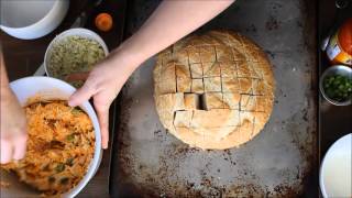 Creamy Buffalo Chicken Pull Apart Bread - A Dash of Sanity