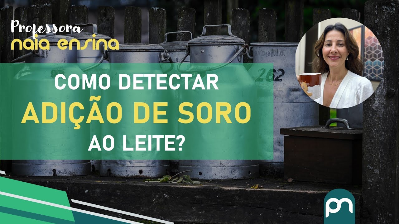 Fraude de leite por adição de soro