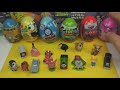 20 Surprise Eggs Kinder Surprise Disney Pixar Cars 2 Thomas Spongebob