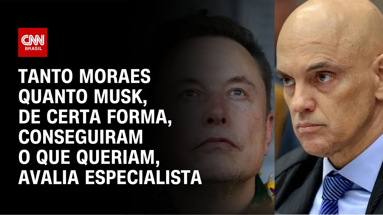 Tanto Moraes quanto Musk, de certa forma, conseguiram o que queriam, avalia especialista | NOVO DIA