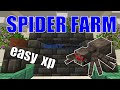Spider Farm Minecraft | Easy Spider Spawner XP Farm | Java & Bedrock
