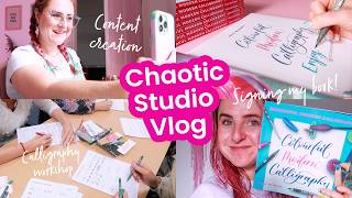 Sending out MY book and Staedtler Workshop | Small Business Diaries 05