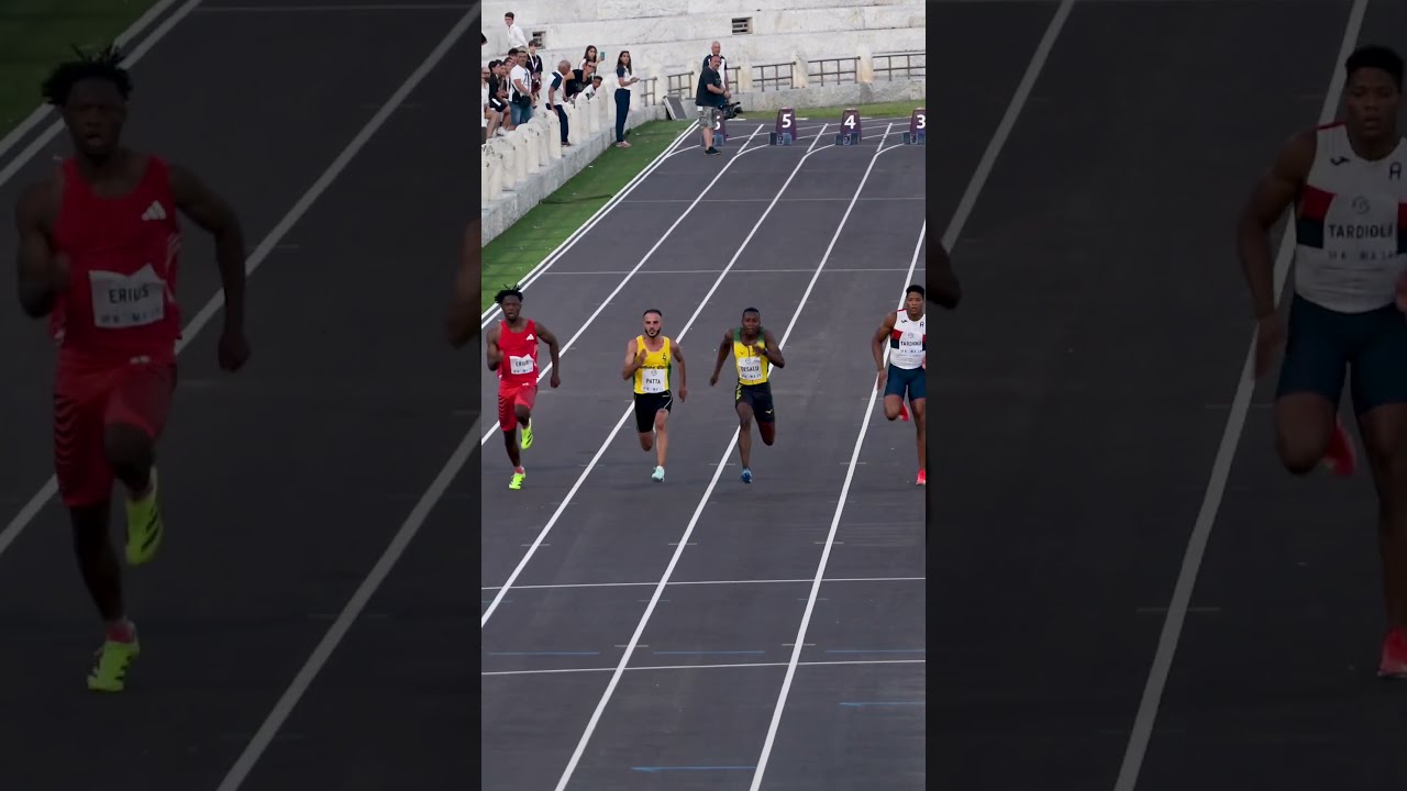 Lorenzo Patta Narrowly Beats Fausto Desalu at the Rome Sprint Festival &8211; Both Men Run 10.25s