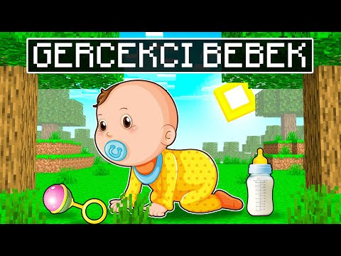ISMETRG GERÇEKÇİ BEBEK OLDU 👶🏻 - Minecraft
