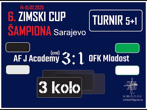 14.02.2025. AF J Academy 3:1 OFK Mladost