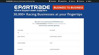 How to Register an Account on EPARTRADE.