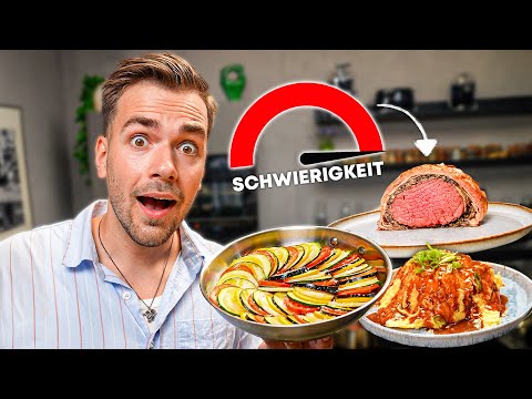 Ein Tag nur die SCHWIERIGSTEN Gerichte kochen 👨🏻‍🍳🥵