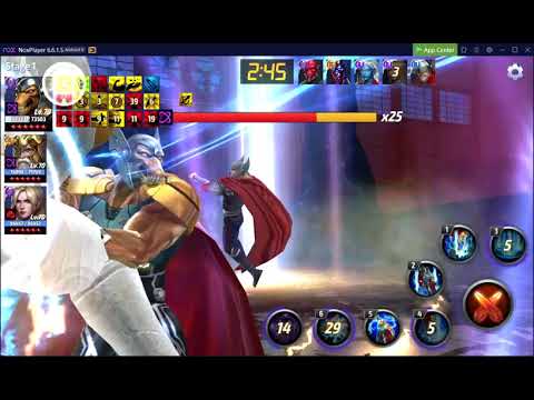 Marvel Future Fight - Knull - Beta Ray Bill/Odin/Valkyrie