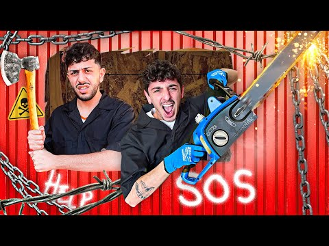 First to Escape the UNBREAKABLE Box Wins! (TRAPPED INSIDE)