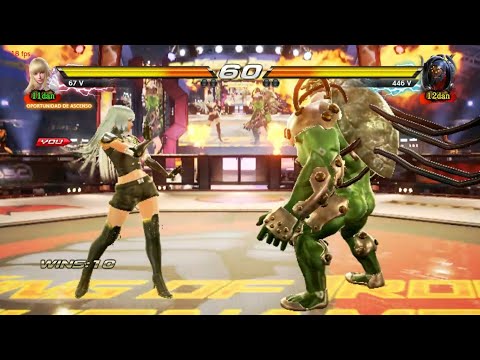 45 Lili Rochefort VS Gigas - Tekken 7 ( Uchiha x24 ) Gameplay PC