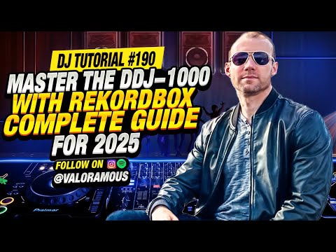 DJ Tutorial 190 | Master the DDJ-1000 with Rekordbox – Complete Guide for 2025 | Valoramous