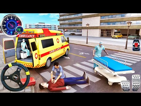Real Police Ambulance Rescue Driving Simulator 911 US Emergency Ambulance 2026 - Android Gameplay