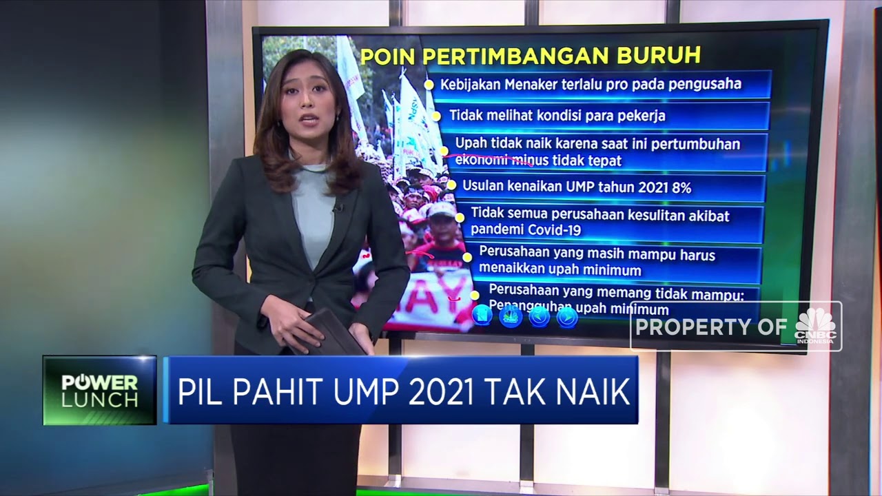 Pil Pahit UMP 2021 Tak Naik