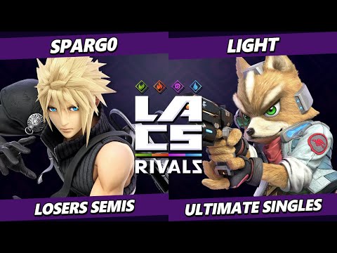 LACS Rivals LOSERS SEMIS - Spargo (Cloud) Vs. Light (Fox) Smash Ultimate - SSBU