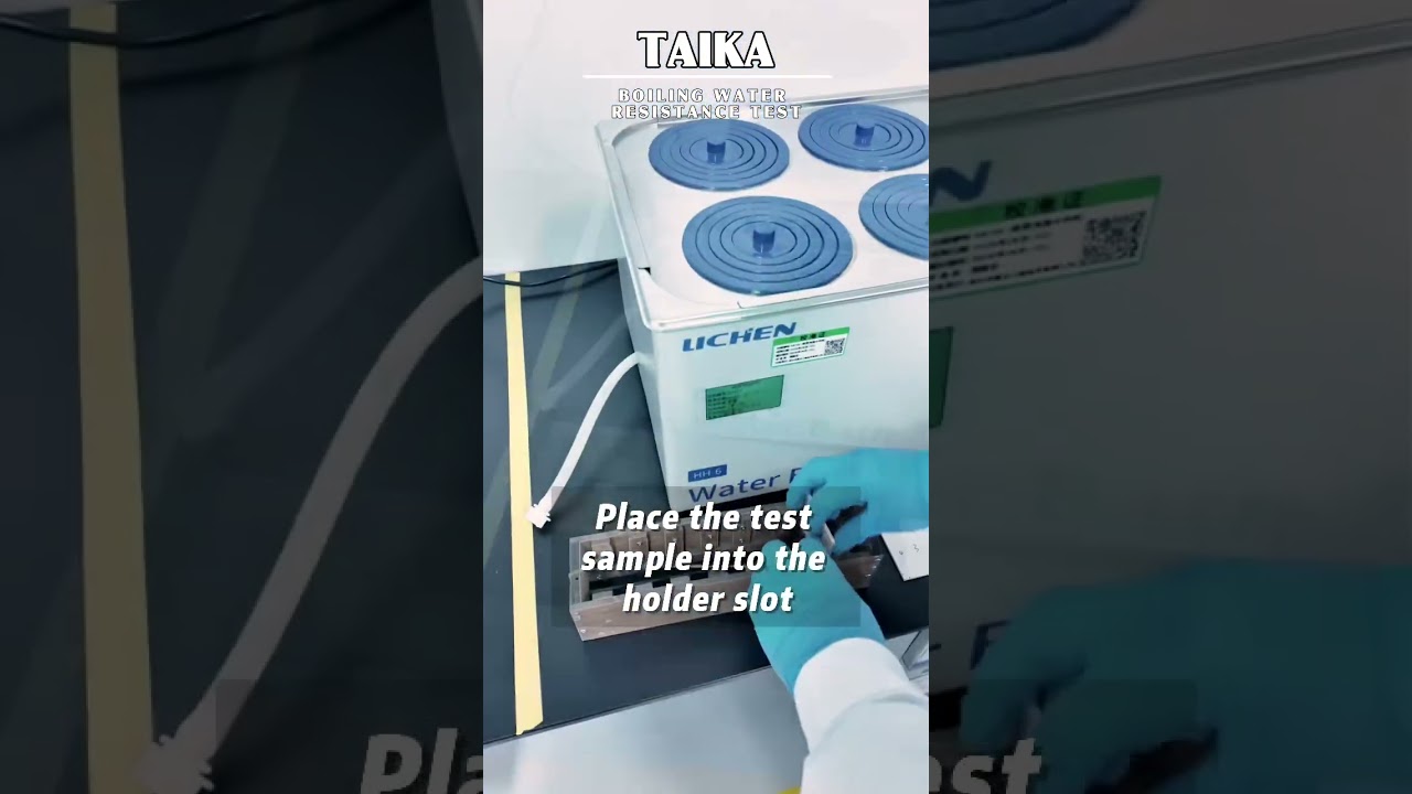 TAIKA Boiling Water Resistance Test