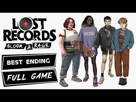 Lost Records: Bloom & Rage: FULL GAME [Best Ending] {Tape 1 & Tape 2} (No Commentary Walkthrough)