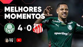 MELHORES MOMENTOS: PALMEIRAS 4 X 0 CAPIVARIANO | PAULISTÃO 2026 | QUARTAS DE FINAL