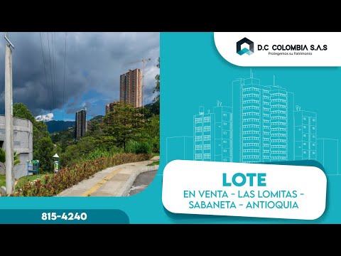 Venta de Lote en Sabaneta - Antioquia