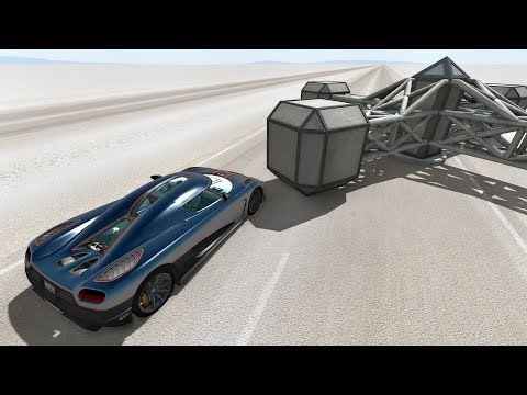 Giant Spinners Cars Crashes - Beamng drive