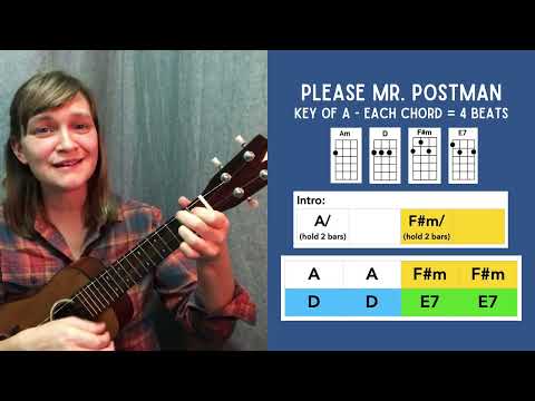 Please Mr Postman | #UkulelePlayAlong with @AveryHill-Ukulele