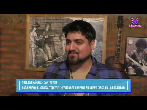 ➡️Lago Puelo: el cantautor Yoel Hernández prepara su nuevo disco en la localidad⬅️