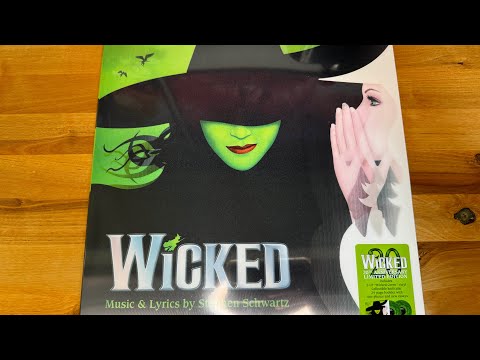 🧙‍♀️Wicked 💚OBC 20th Anniversary Limited Edition Wicked Green Vinyl 2LP - Vinyl Voyages Episode 14🧹🙊