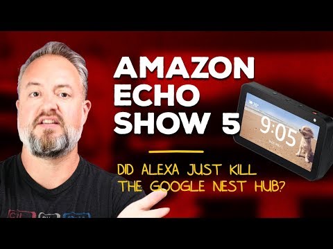 Amazon Echo Show 5：いくつかの簡単な感想 (Amazon Echo Show 5: Some quick thoughts)