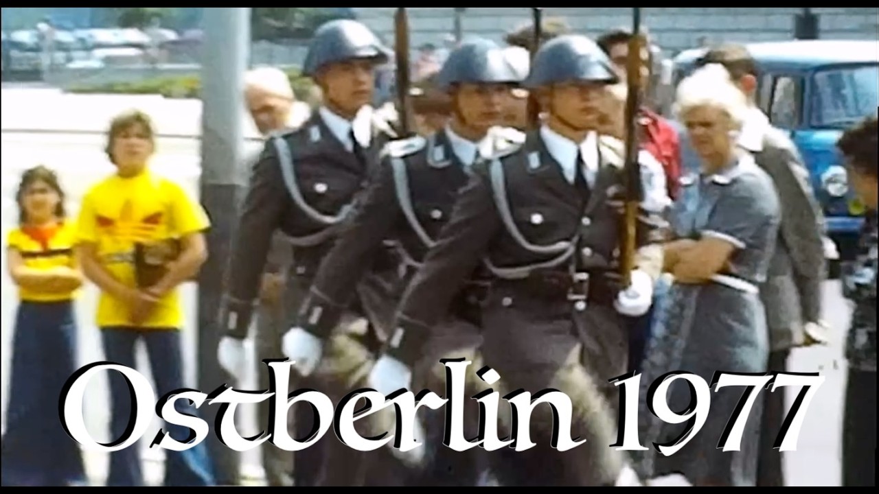 Ost-Berlin 1977 – Unter den Linden und Alltag in der DDR (Super 8 Aufnahmen)