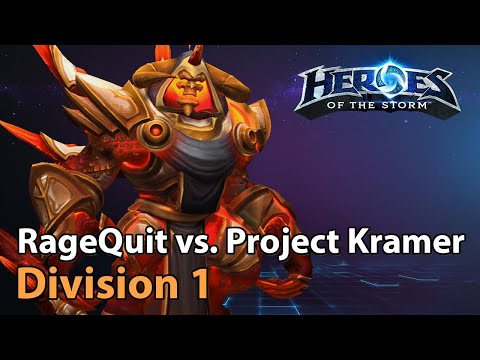 ► RageQuit Gaming vs. Project Kramer - Division 1 - Heroes of the Storm Esports