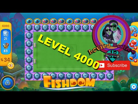 Fishdom - Level 4000 - Gameplay