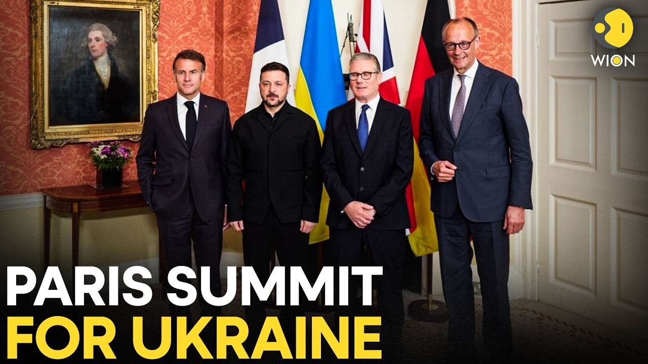 LIVE: Macron Hosts Ukraine Summit In Paris With Zelensky, Starmer And Merz | WION