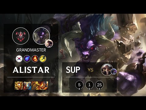 Alistar Support vs Sett - KR Grandmaster Patch 10.23