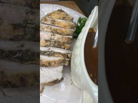 Moist Turkey Breast 🦃 recipe #thanksgivingrecipes