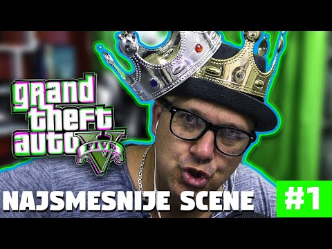 Najsmesnije Scene | Mudja & Cale - Gta V Trke #1