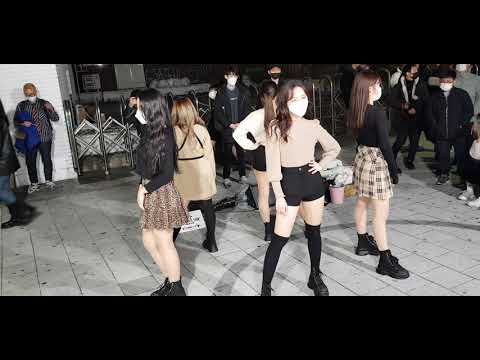 댄스팀레이디비#쏘핫2#201121#홍대버스킹