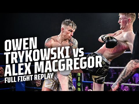 MUAY THAI WAR! 🔥 Owen Trykowski vs Alex MacGregor | Rebellion | Full Fight